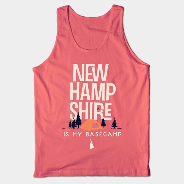 New Hampshire is my Base Camp Tank Top by jdsoudry